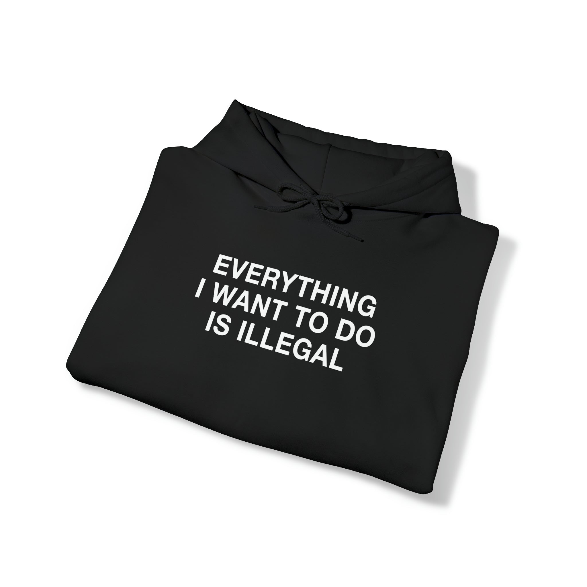 "Everything I Want To Do Is Illegal" Hoodie