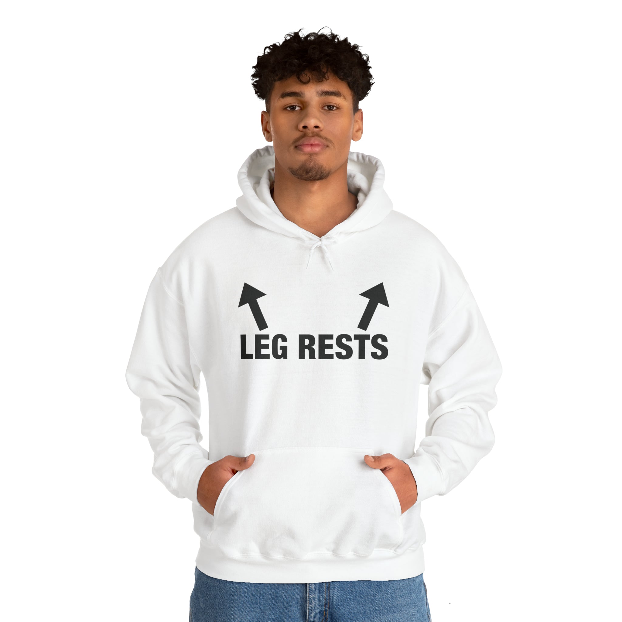 "Leg Rests" Hoodie