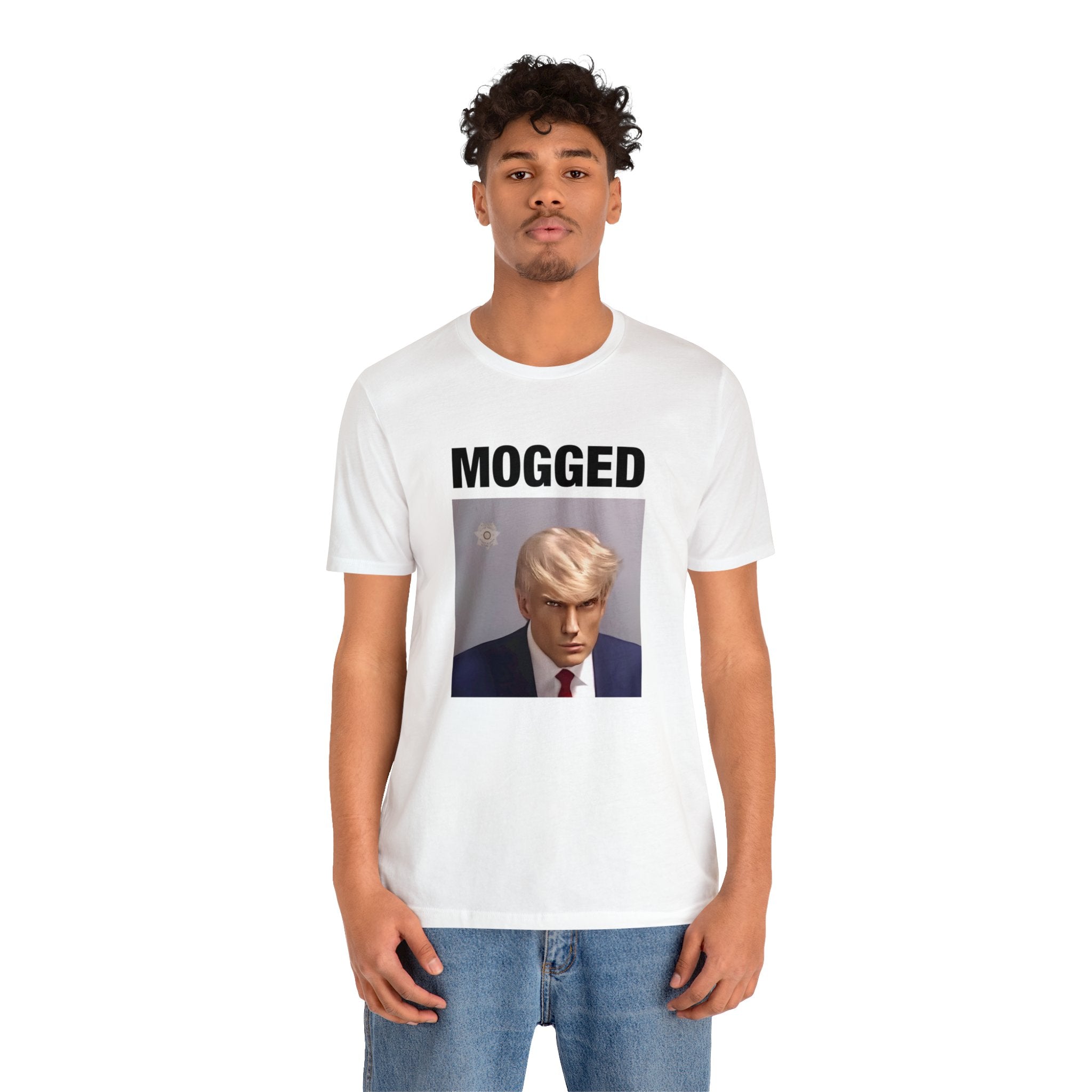 "Mogged" Trump Cotton Tee