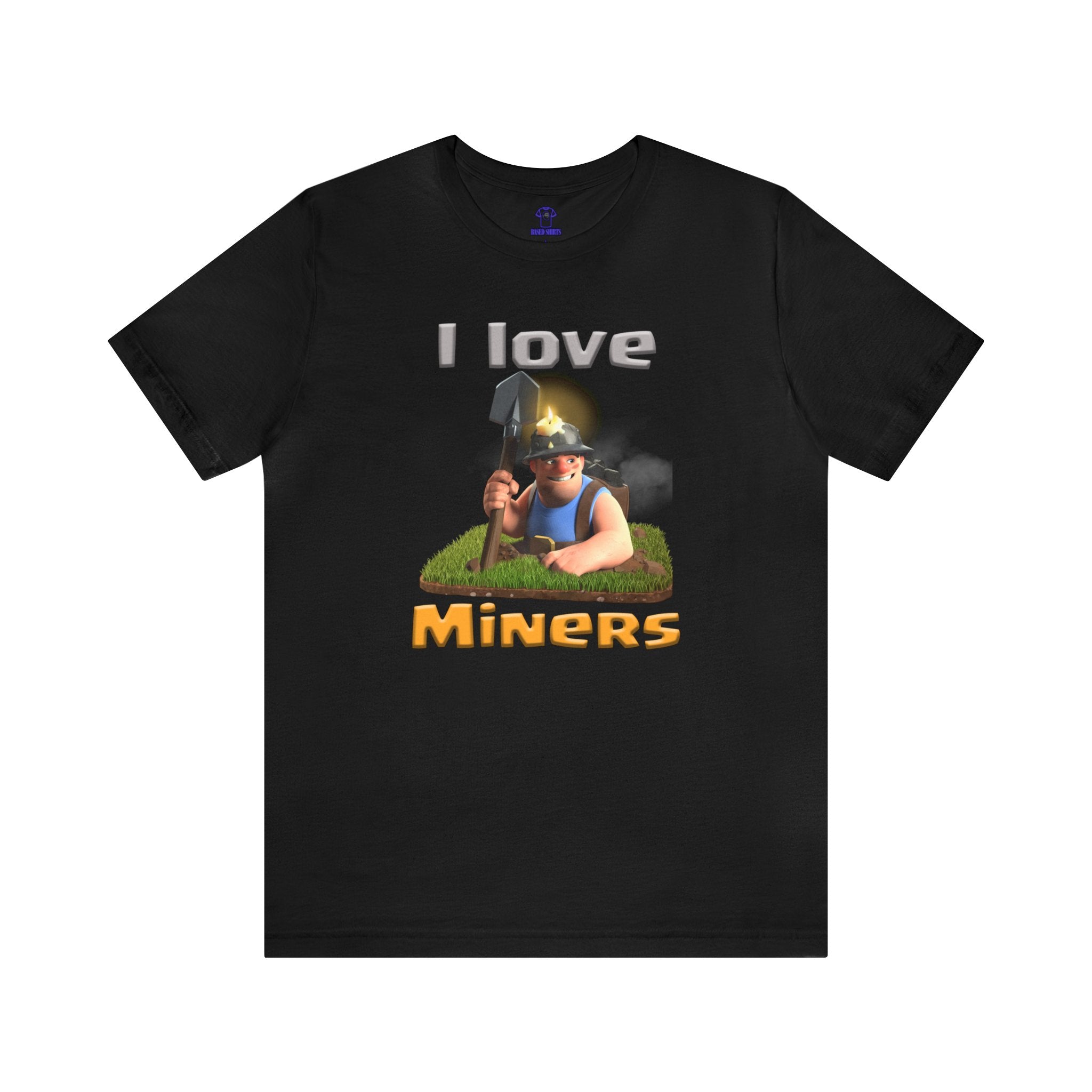 "I Love Miners" Cotton Tee