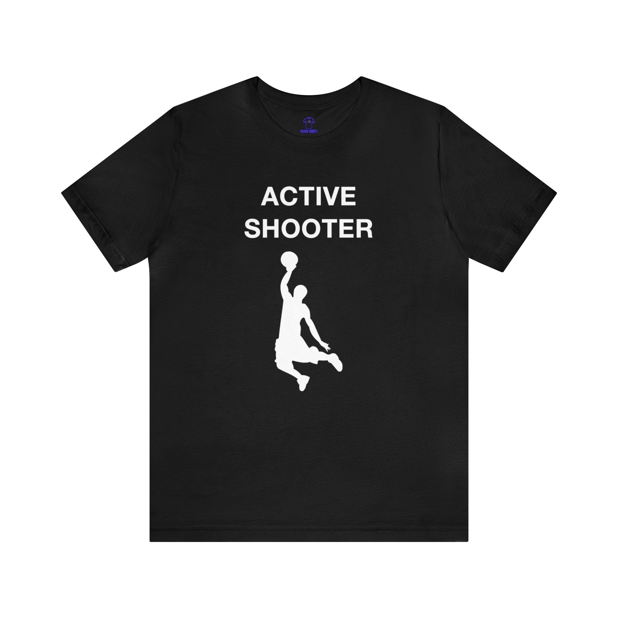 "Active Shooter" Cotton Tee