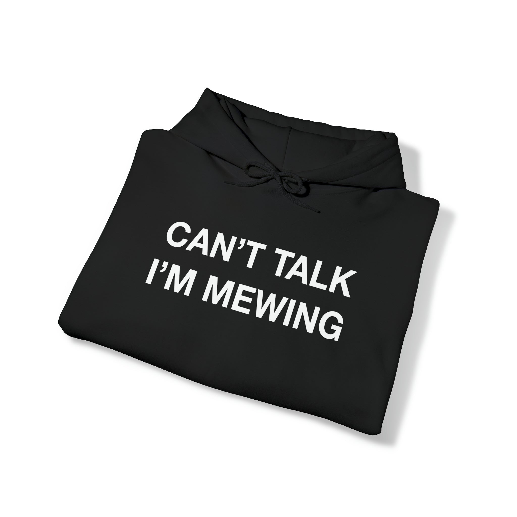 "Can't Talk, I'm Mewing" Hoodie