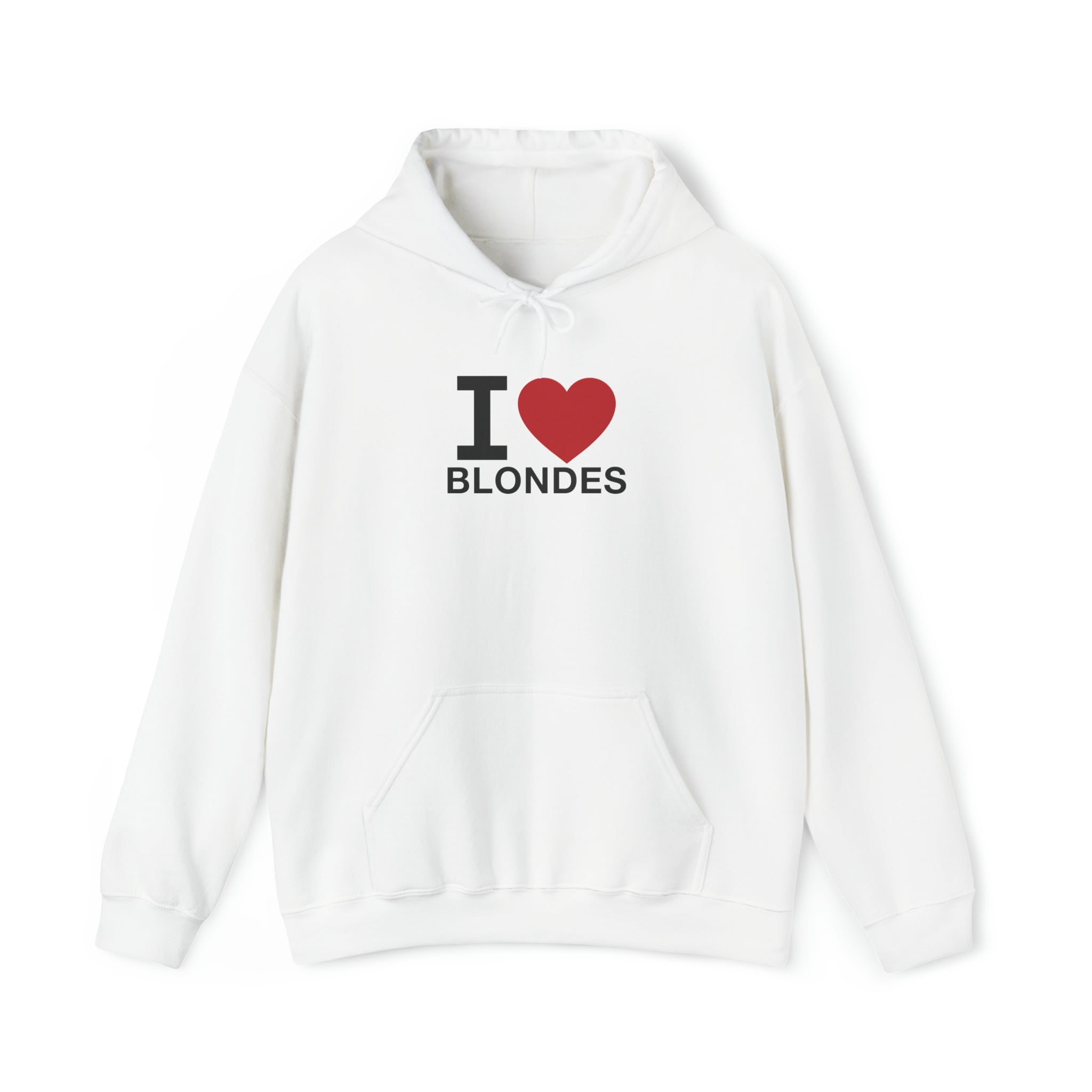 "I Love Blondes" Hoodie