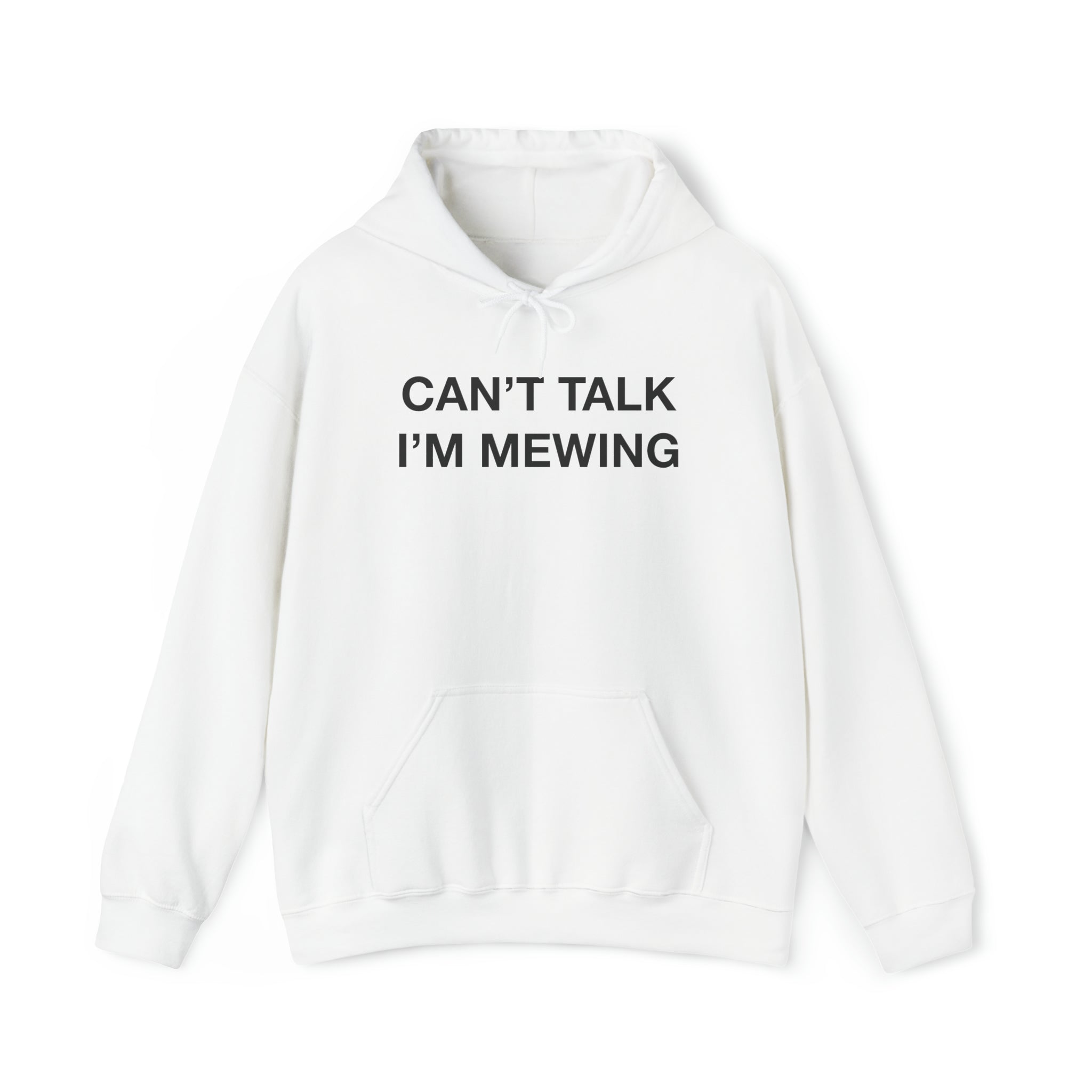 "Can't Talk, I'm Mewing" Hoodie