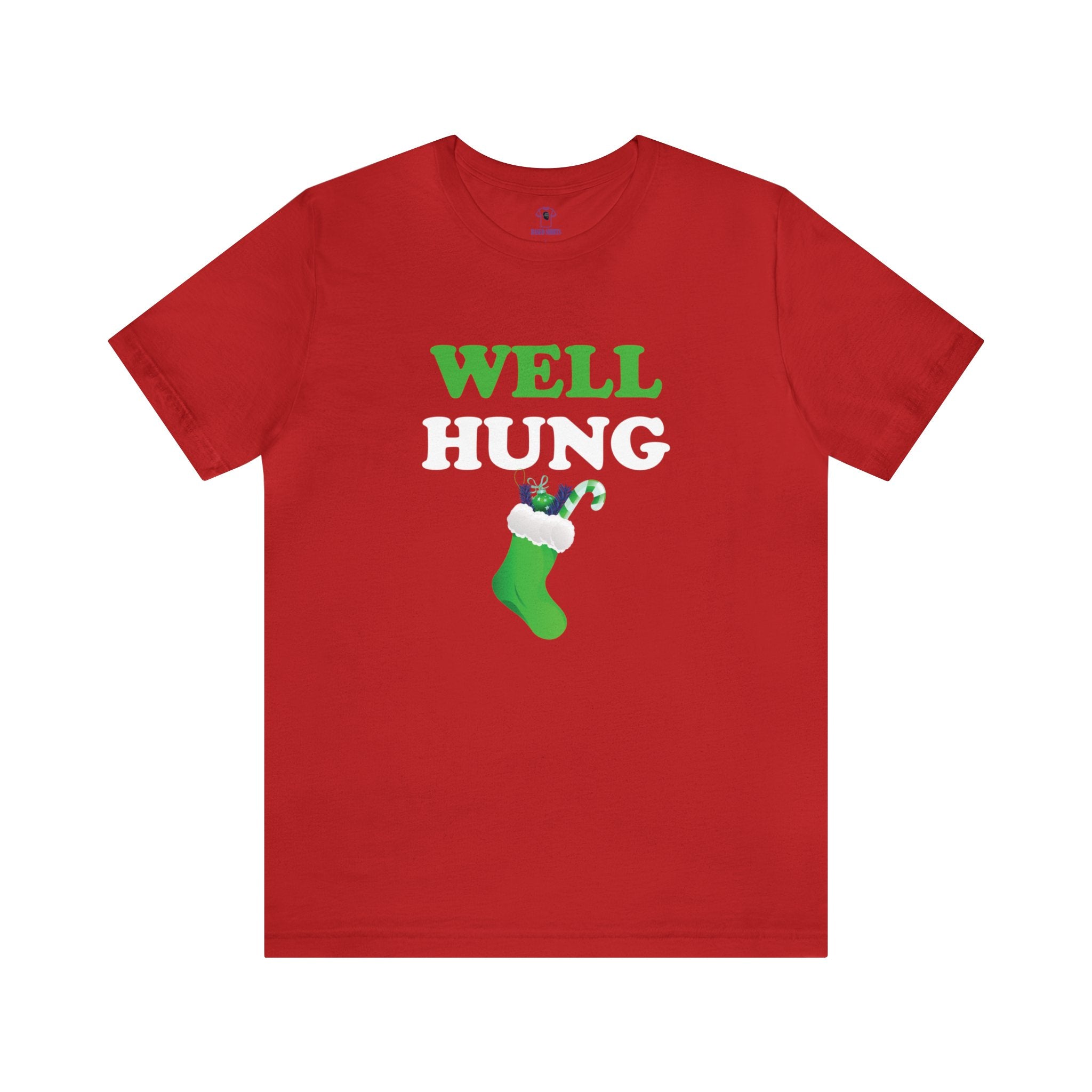 "Well Hung" Christmas Cotton Tee