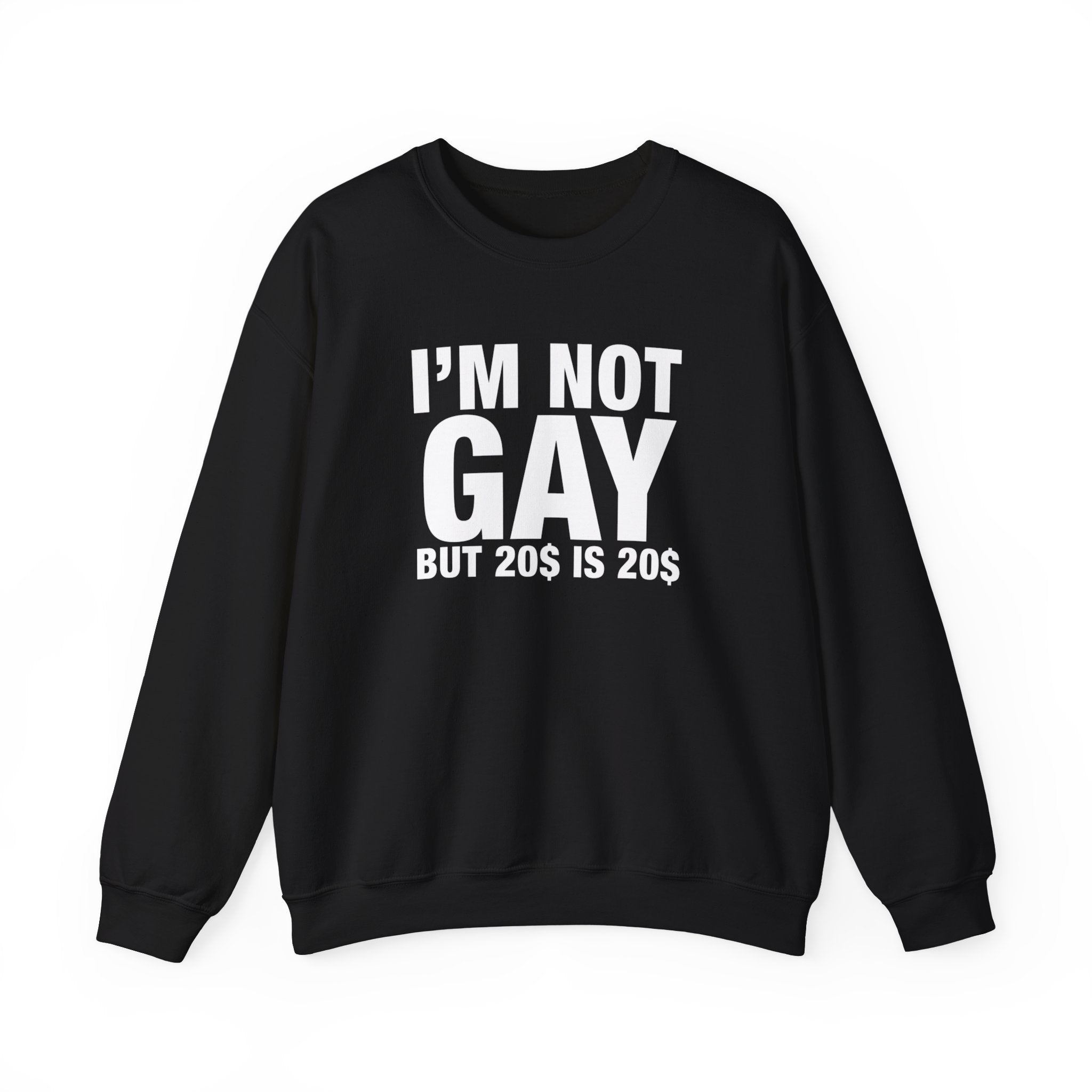 "I'm Not Gay, But 20$ Is 20$" Sweatshirt