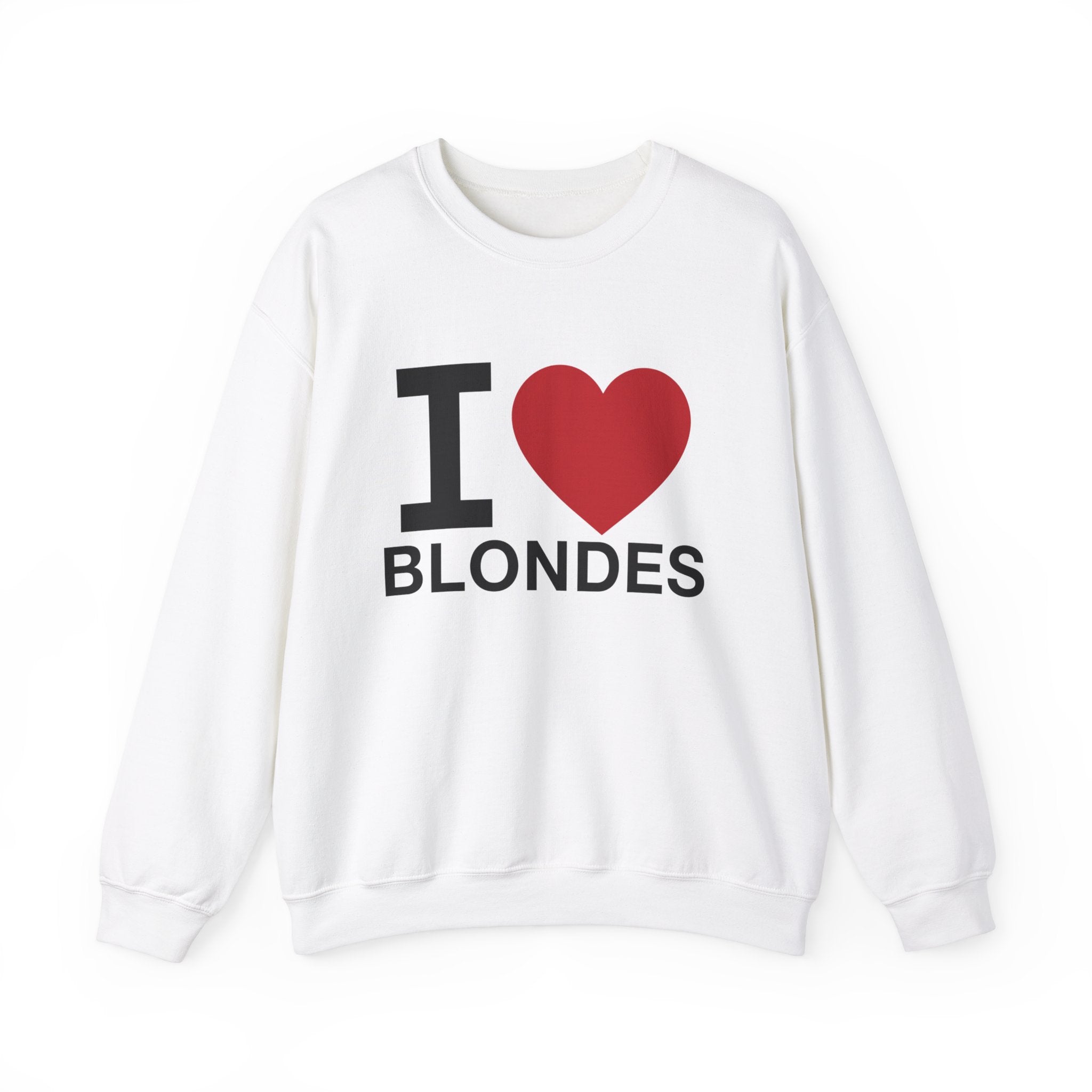 "I Love Blondes" Sweatshirt