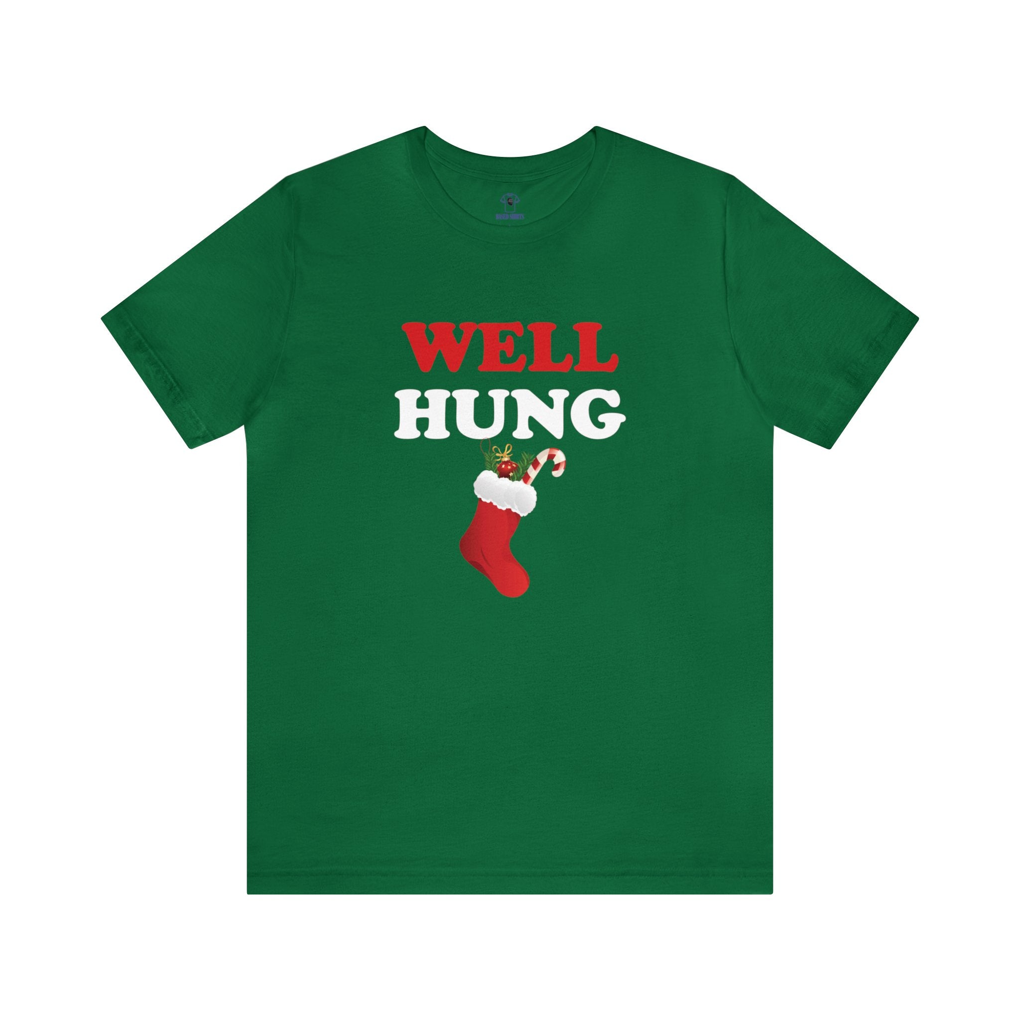 "Well Hung" Christmas Cotton Tee