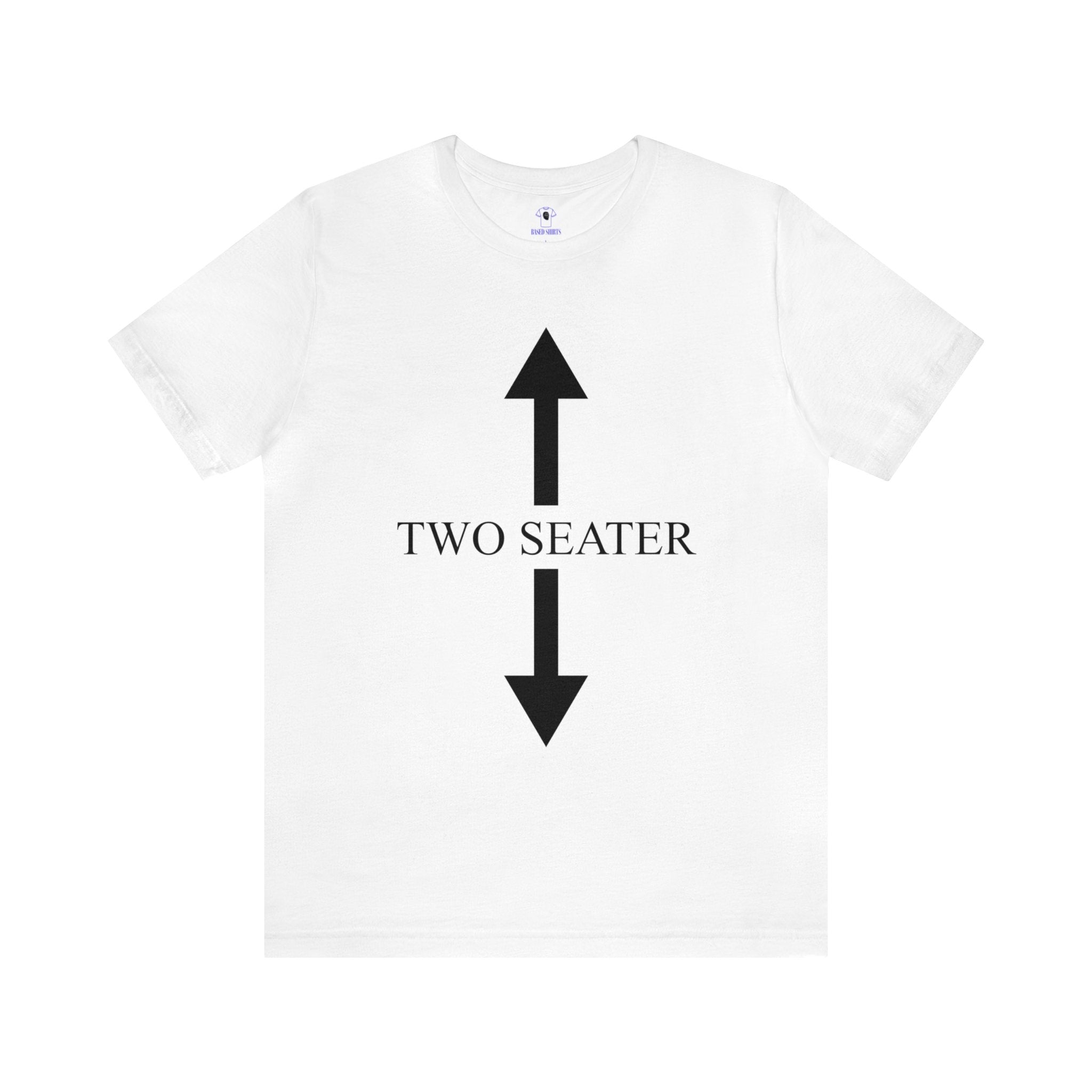 "Two Seater" Cotton Tee