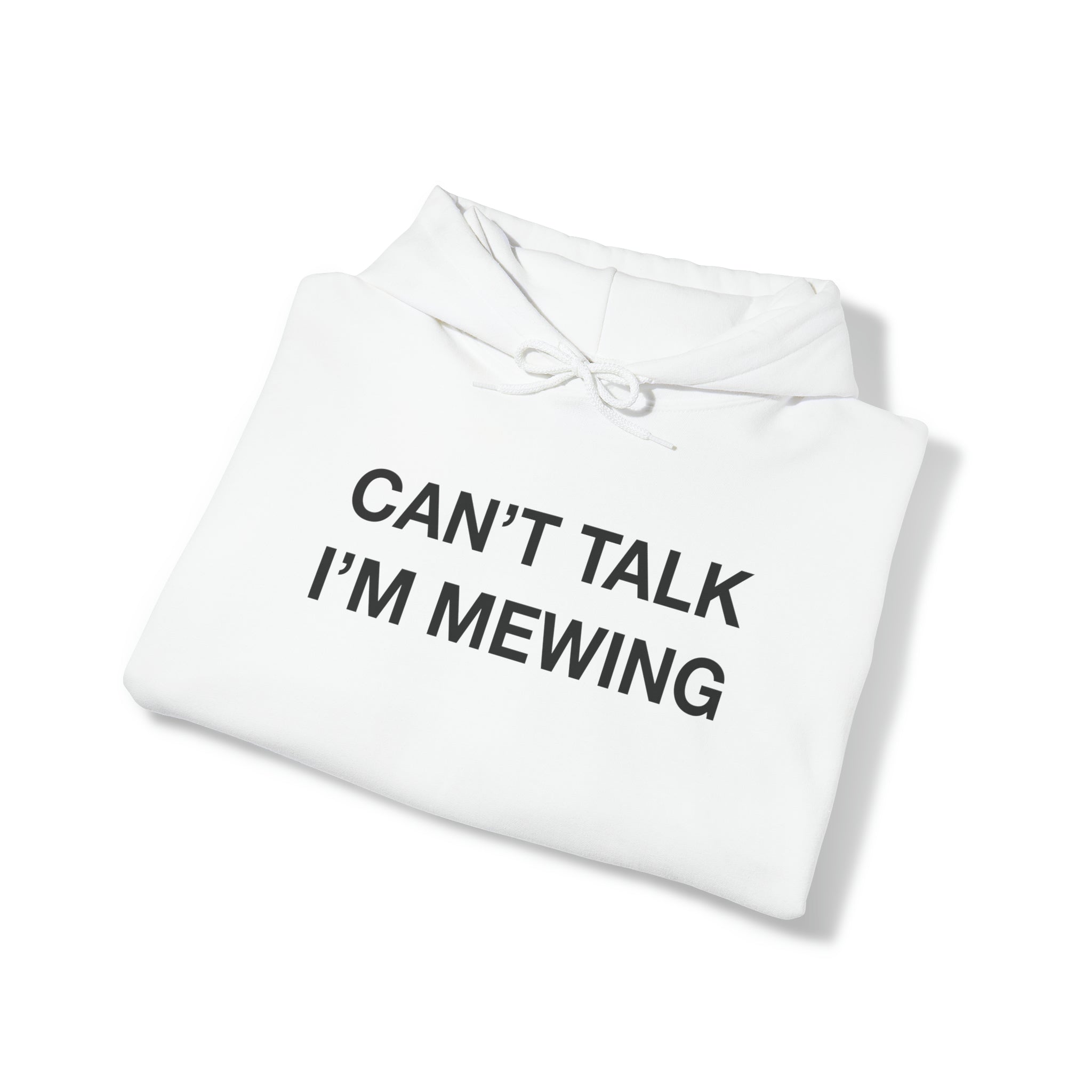 "Can't Talk, I'm Mewing" Hoodie