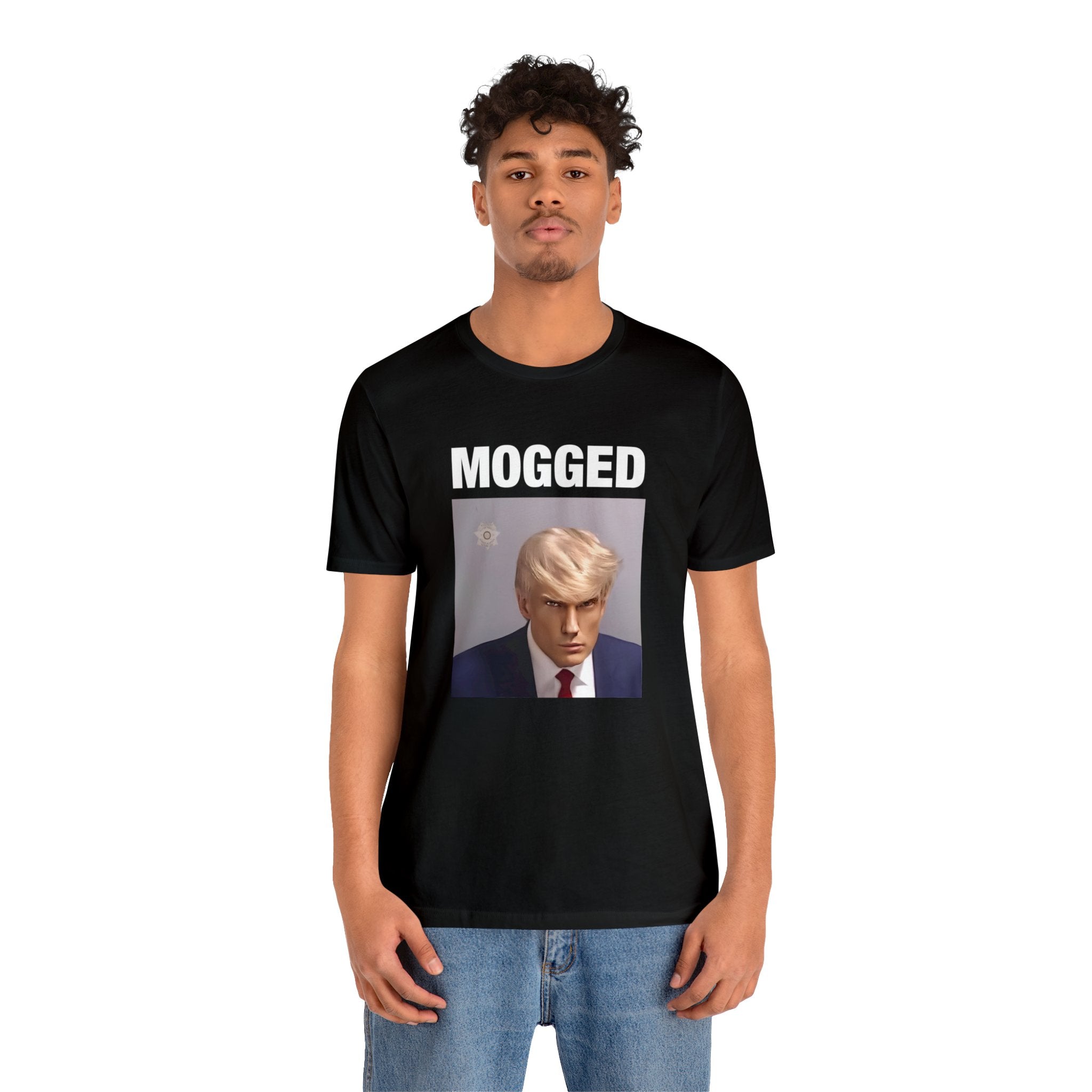 "Mogged" Trump Cotton Tee