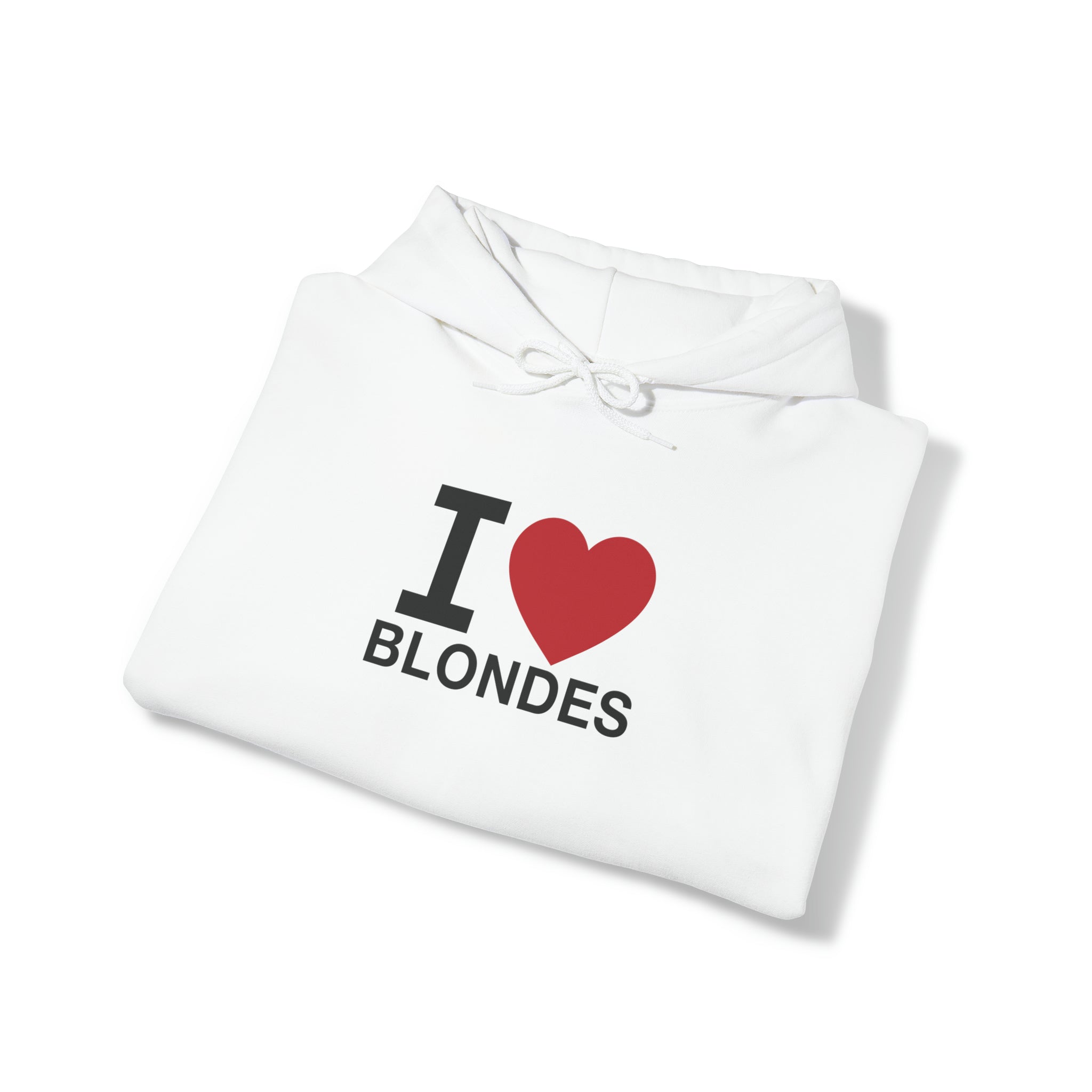 "I Love Blondes" Hoodie