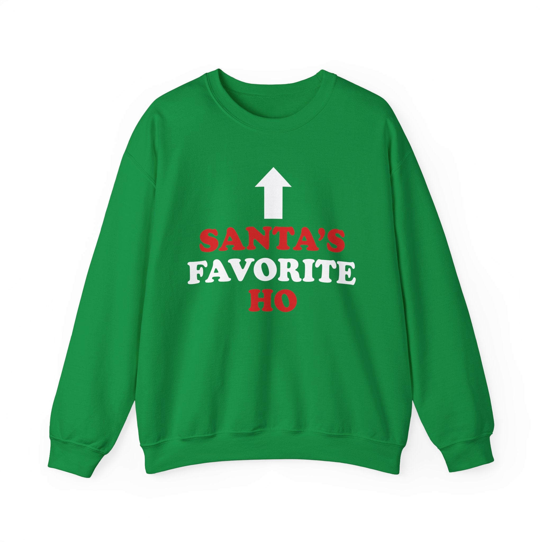 "Santa's Favorite Ho" Christmas Sweatshirt