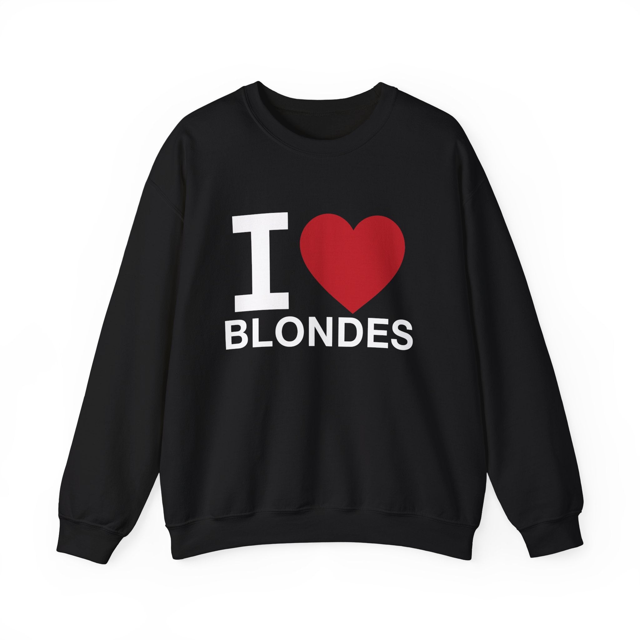 "I Love Blondes" Sweatshirt