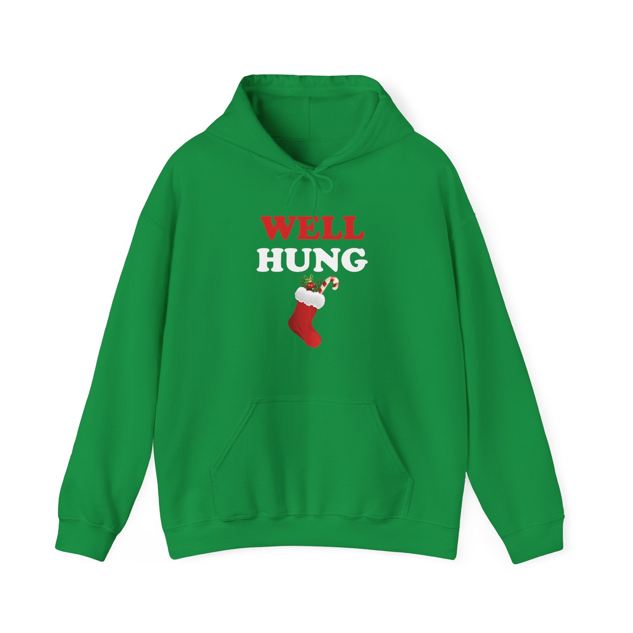 "Well Hung" Christmas Hoodie