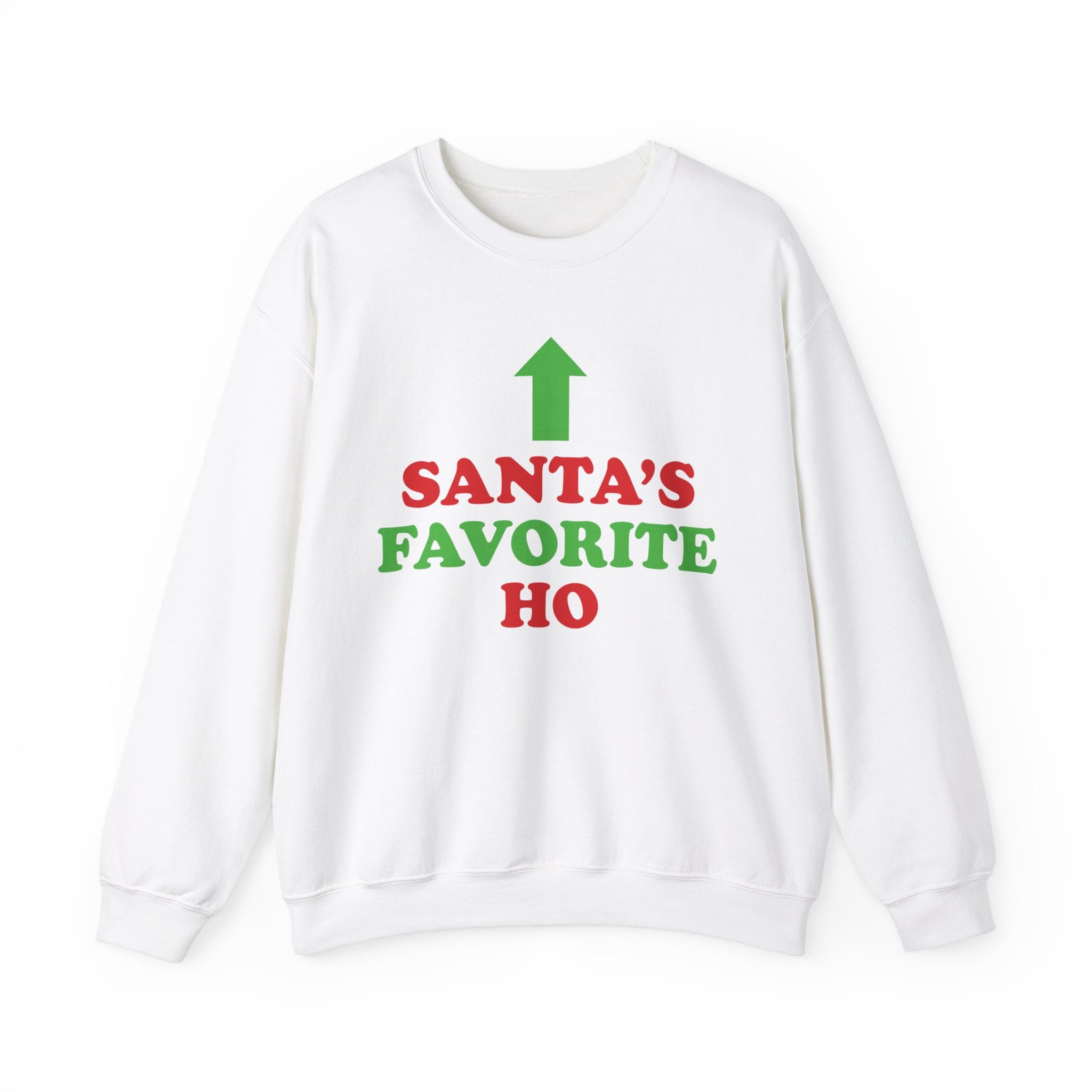 "Santa's Favorite Ho" Christmas Sweatshirt