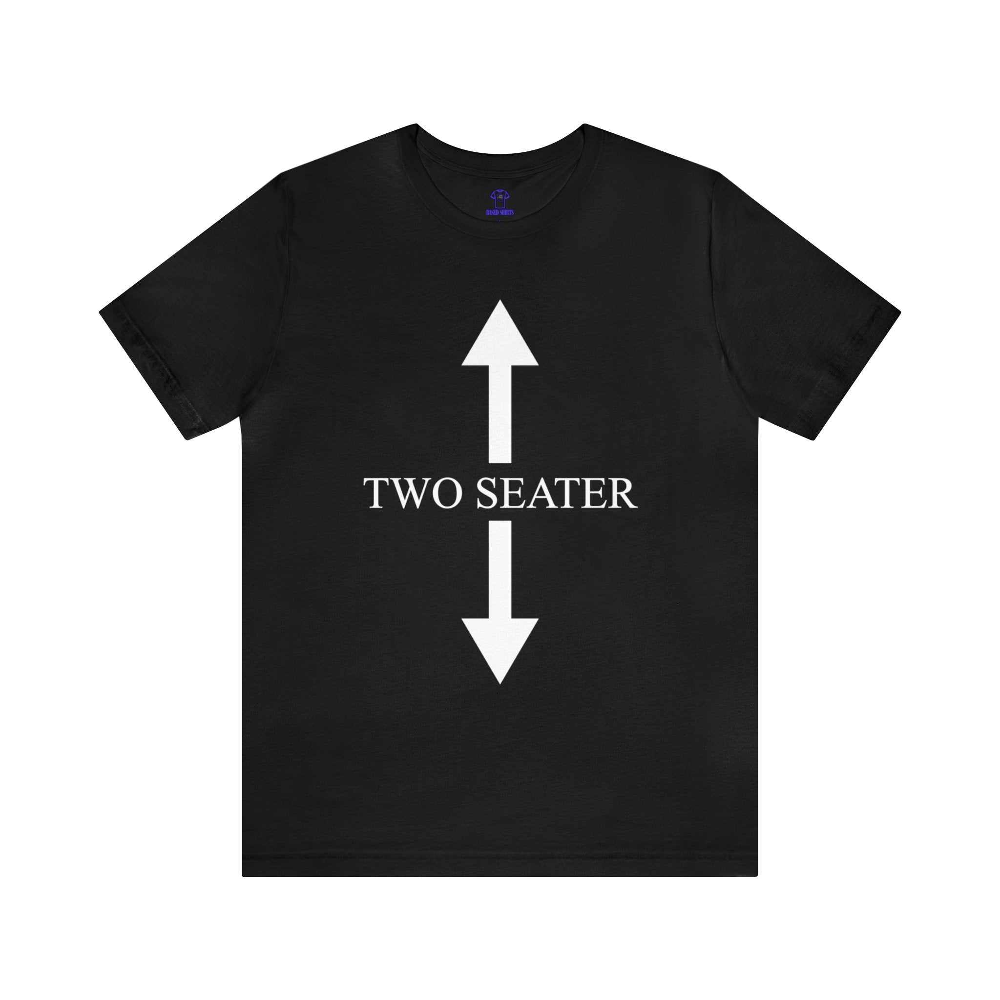 "Two Seater" Cotton Tee