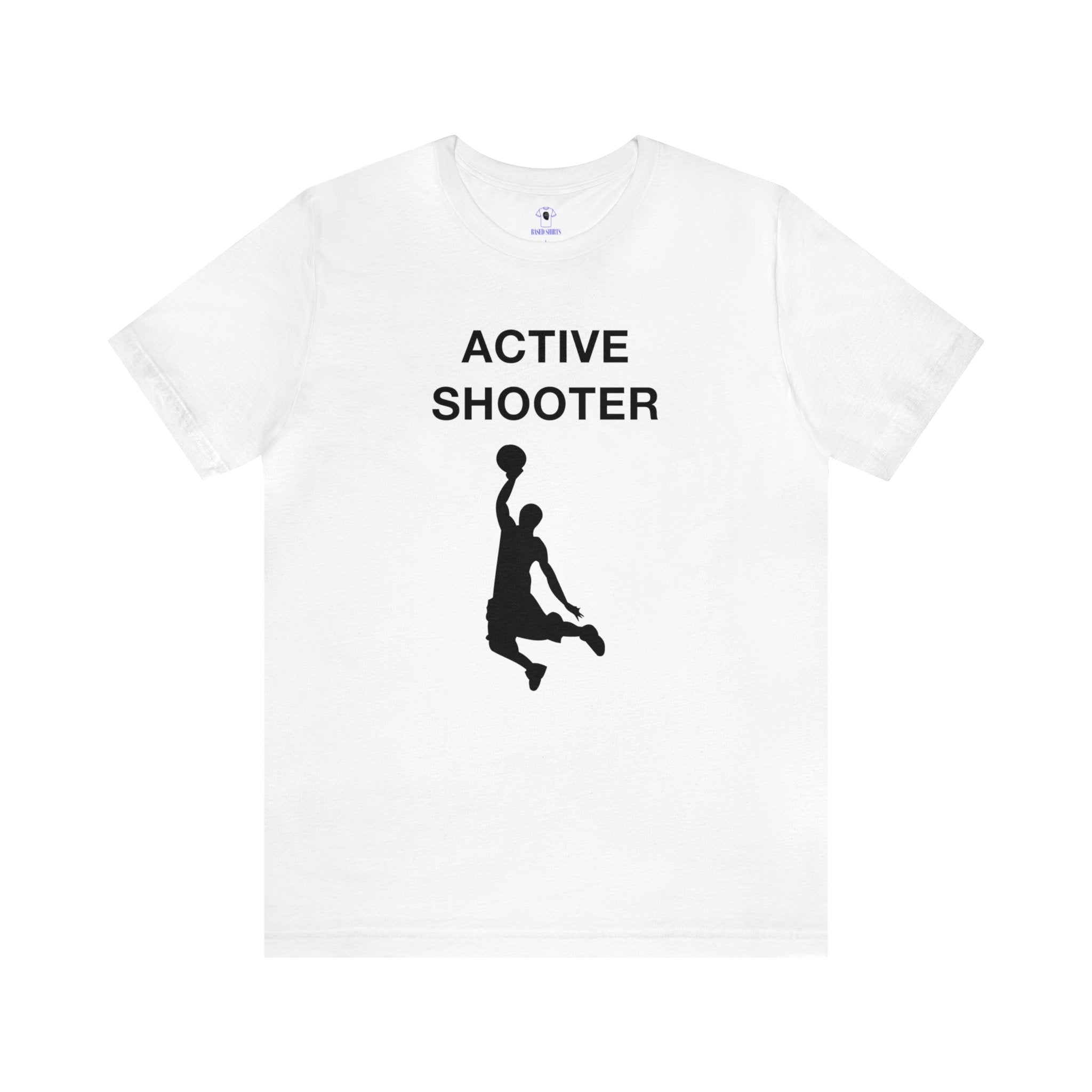 "Active Shooter" Cotton Tee