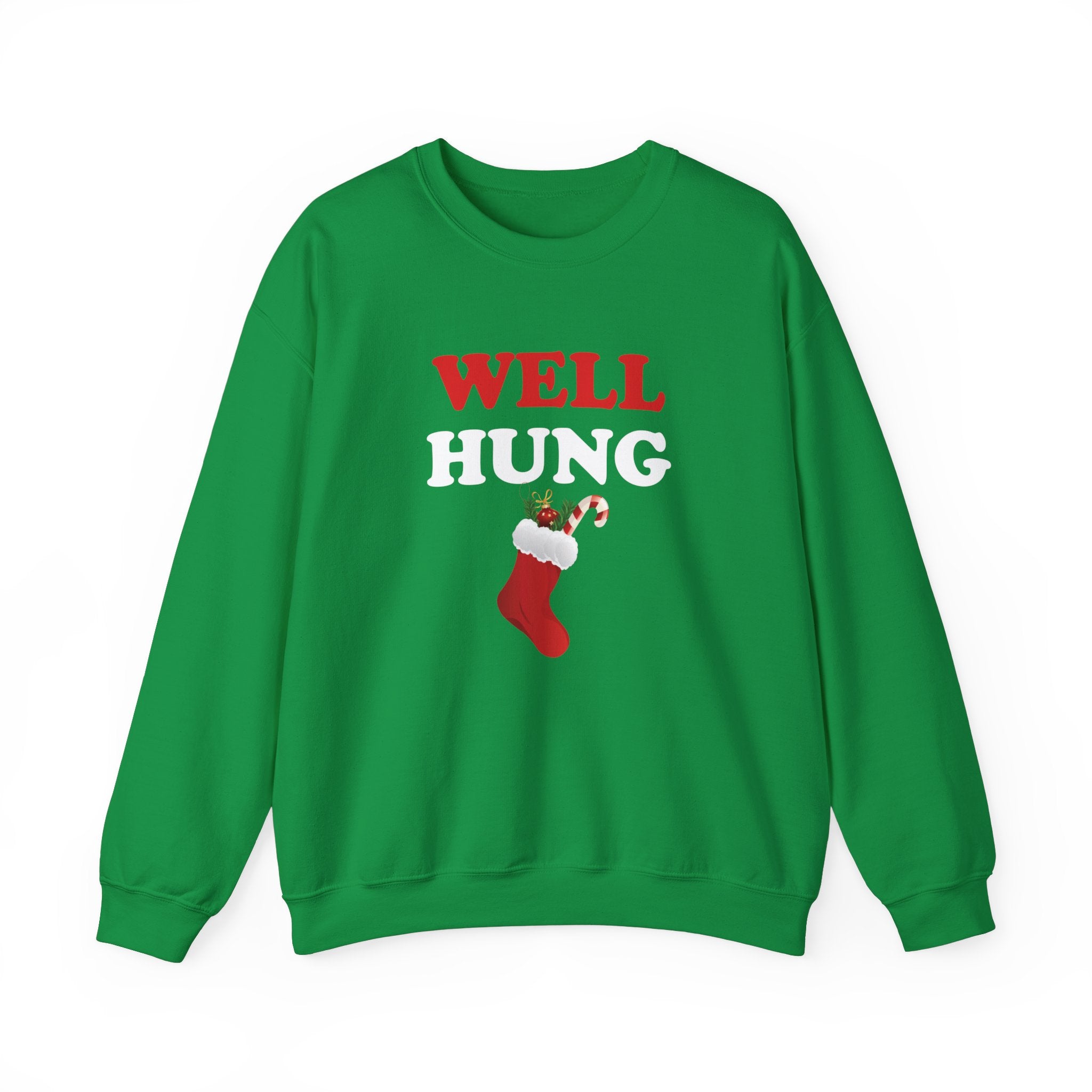 "Well Hung" Christmas Sweatshirt