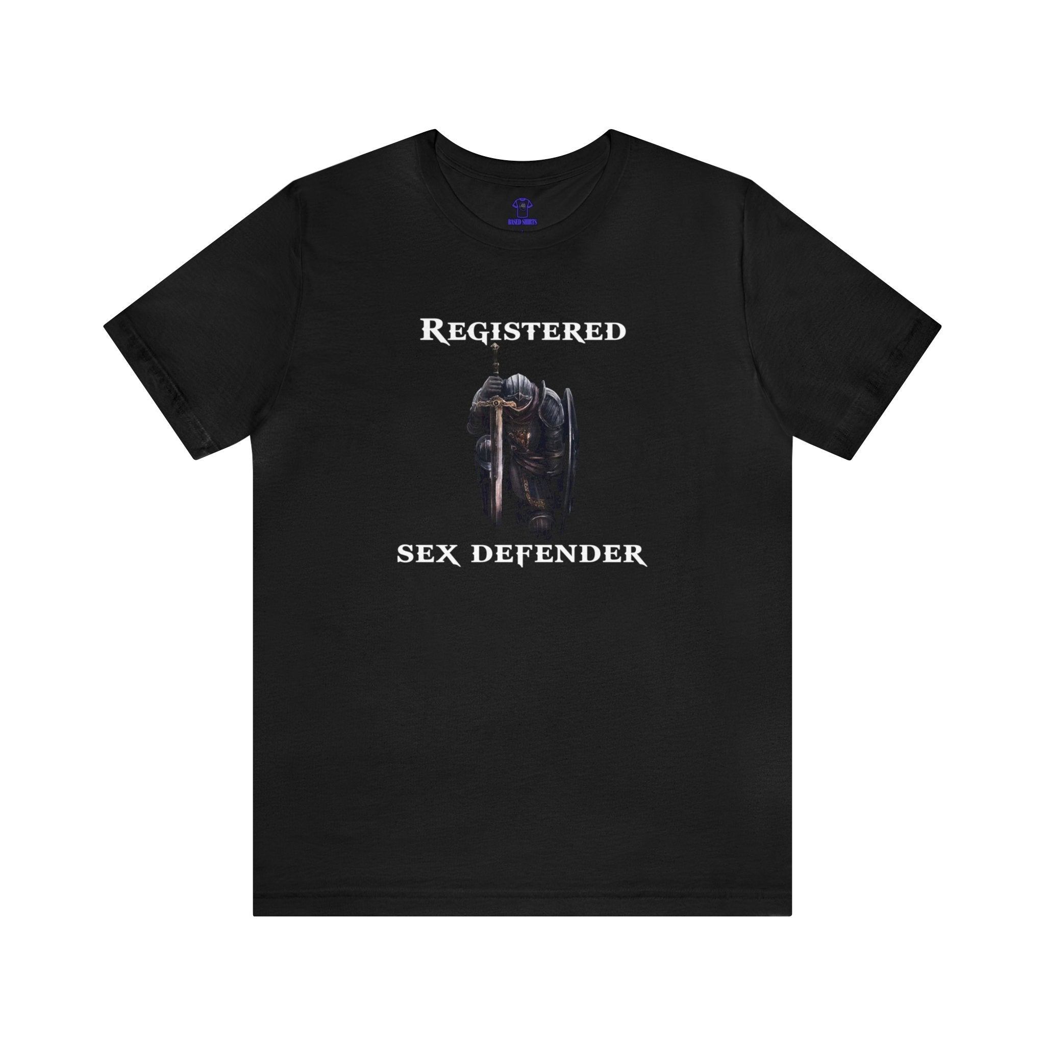 "Registered Sex Defender" Cotton Tee